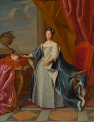 Muotokuva Theresa Kunegunda Sobieskasta 1676-1730, Baijerin vaalitar.