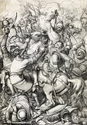 Portugalin kuningas Sebastian I (1554-1578) joutuu vangiksi 4/08/1578 Marokossa Alcácer-Quibirin taistelussa (Ksar el-Kebir eli kolmen kuninkaan taistelu)