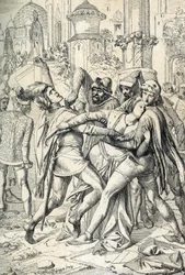 Sisilian vesper, Sisilian saaren kansannousu Ranskan kuninkaan Kaarle Anjoulaisen feodaalista valtaa vastaan, joka puhkesi Palermossa ja Corleonessa 31/03/1282, pääsiäistiistaina