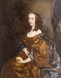 Naisen muotokuva, mahdollisesti Elizabeth Wharton
