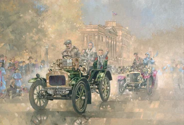1904 Norfolk (öljy kankaalle)
