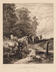 Palattava lauma, c. 1885.
