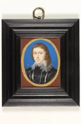 Edmund Waller (akvarelli vellum)
