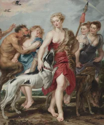 Diana ja hänen nymfinsä lähtevät metsästämään, n. 1615