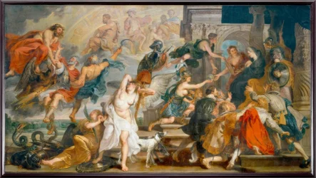 L’Apothéose d’Henri IV ja julistus...
