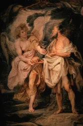 P.P. Rubens, Elias ja enkeli
