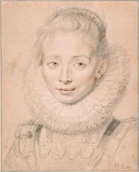 Rubensin tytär Clara Serena (Infanta Isabellan kuninkaantytär) n. 1623.
