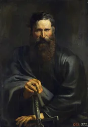 Apostoli Paavali, noin 1615. Mitat: 105,6 x 74 cm. Eremitaaši, Pietari