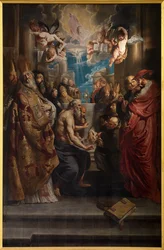 The Dispute of the Holy Sacrament, n. 1609 (öljy paneelille)