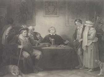 The Seven Ages, Fifth Age: The Justice Shakespeare, As You..., julkaistu ensimmäisen kerran 1801, julkaistu uudelleen 1852.