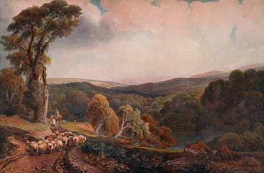 Lähellä Lowtherin linnaa, vuodelta 1818