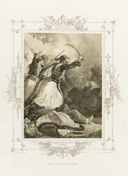 Christos Anagnostaras Kreikan sankaruuden albumista, noin 1835