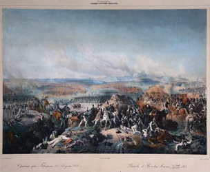 Napoleonin sota - Venäjän kampanja 1812: Borodinon taistelu (tai Moskovan taistelu) Ranskan ja Venäjän välillä, 7. syyskuuta 1812 (Borodinon taistelu 26. elokuuta