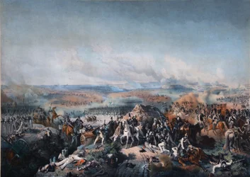 Borodinon taistelu 26. elokuuta 1812, 1800-luvun ensimmäinen neljännes.