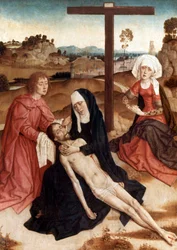 Lamentation Over The Dead Christ, n. 1444 (öljy paneelille)