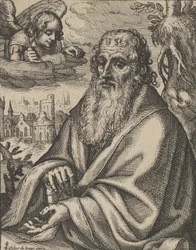Matteus, teoksesta Neljä evankelistaa, 1610-20.
