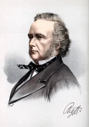 George Campbell, Argyllin kahdeksas herttua, skotlantilainen liberaalipoliitikko ja kirjailija, v. 1890.