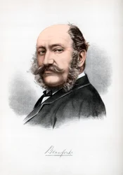 Henry Somerset, kahdeksas Beaufortin herttua, brittiläinen vertaistuki, sotilas ja poliitikko, v. 1890.