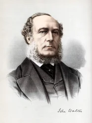 John Walter, brittiläinen maltillinen liberaalipoliitikko, vuodelta 1890.