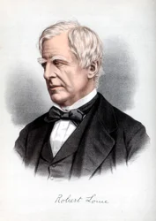 Robert Lowe, 1. varakreivi Sherbrooke, brittiläinen valtiomies, 1890.