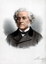 Samuel Morley, abolitionisti, poliittinen radikaali ja valtiomies, vuodelta 1890.