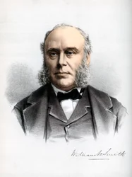 William Henry Smith, brittiläinen poliitikko, 1890.