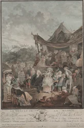 Morsiamen menuetti, 1786.