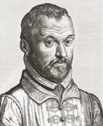 Benito Arias Montano. Muotokuva. (Tulosta)