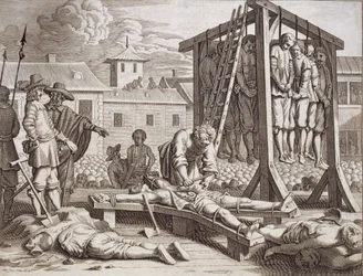 Hirttämiset ja kidutus, julkaistu 1672