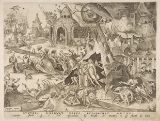 Lust Luxuria elokuvasta Seitsemän kuolemansyntiä, 1558.