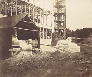 [Sfinksin veistäminen], 1854.