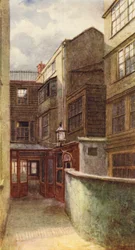 Dicks Coffee-house, Fleet Street, 1899