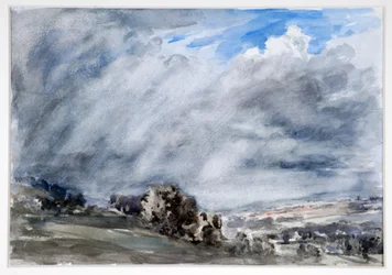 Myrskyinen päivä, Gloucestershire, n. 1902