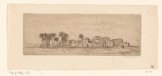 Gezicht op Com Al-Akhdar Vue de Côm Al-Akhdar (títol original) finlandès
