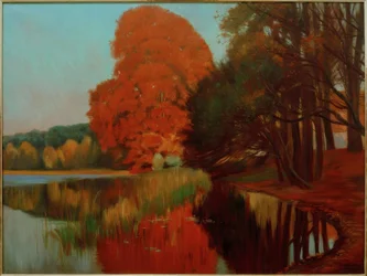 Herbststimmung an einem märkischen Katso