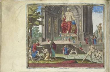 Jupiterin patsas Olympiassa sarjasta Maailman kahdeksas ihme, 1572