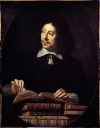 Miehen muotokuva. Philippe de Champaignen (1602-1674) maalaus n. Liekki.