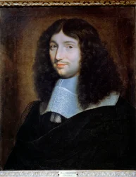 Ludvig XIV:n rahoitusintendantin Jean Baptiste (Jean-Baptiste) Colbertin (1619-1683) oletettu muotokuva”” Philippe De Champaignen (1602-1674) maalaus. Reims, Musee Des Beaux Arts - Miehen muotokuva, jonka oletetaan olevan Jean Baptiste (Jean-Baptiste) Colb