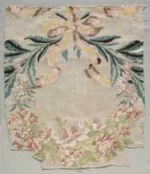 Silkkipalanen, osa paneelia nimeltä "Le panier fleuri".