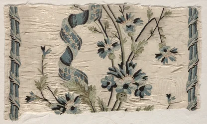 Kaksi kirjontakappaletta, 1723-1774.
