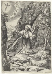 Franciscus Assisilainen saa stigmat