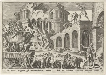 Kaldealaiset ryöstävät Jerusalemin temppelin The Days of Doom of the Jewish People (sarjan nimi)