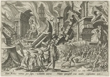 Ain tuho ja Akanin kivittäminen The Days of Doom of the Jewish People (sarjan nimi)