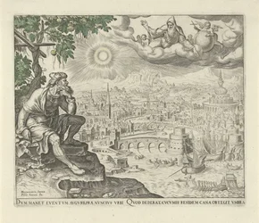Joona istuu kurpitsan alla History of Jonah (sarjan nimi)