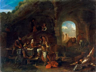 Tavernakohtaus, c1640-1665