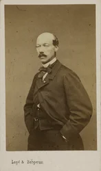 Muotokuva säveltäjä Alexandre Battasta 1816-1902, n. 1880.