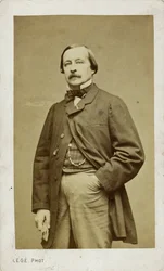 Muotokuva pianisti ja säveltäjä Félix Le Couppeysta 1811-1887.