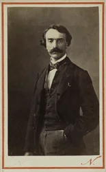 Jean-Léon Gérômen muotokuva 1824-1904, n. 1870.