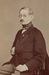 Säveltäjä Charles-François Plantaden muotokuva 1787-1870, 1860-luku.