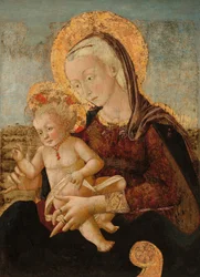Madonna ja lapsi, n. 1475.
